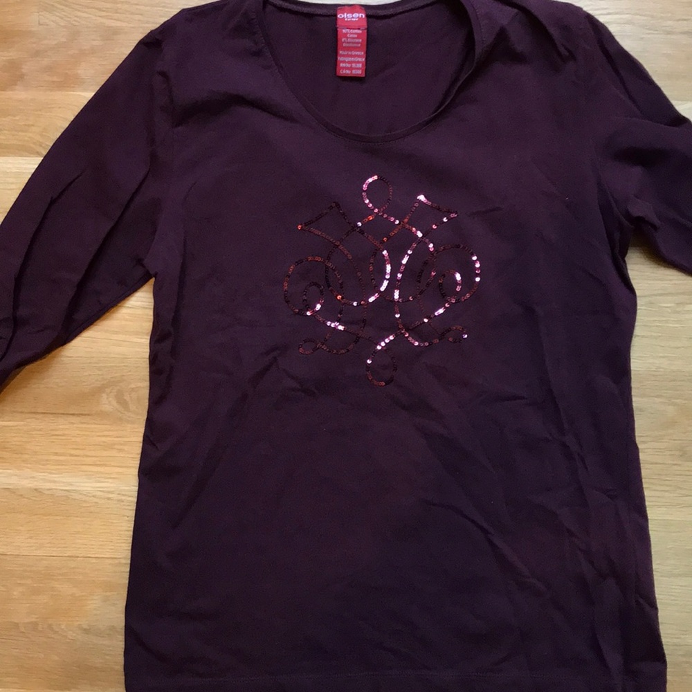 3/4 sleeve top